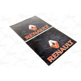 Бризговики 500X600X4 (кольоровий) з написом RENAULT (TEMPEST)