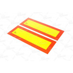 Табличка (метал) довгомірний вантаж світловідбивна 200Х560 мм (TEMPEST) 