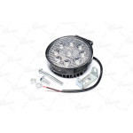 Фара LED додадкова GOLD 24V/27W, 9 діод, (кругла), широкий луч (TEMPEST) 