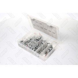 Набір прес-маслюк, 450 шт. М6, М8, М10. Прямі та кутові 45-90гр. (RIDER)