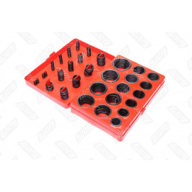 Набір кілець ущільнювачів чорні 382 шт. (Діам. 2,8-47,7 мм) (RIDER))