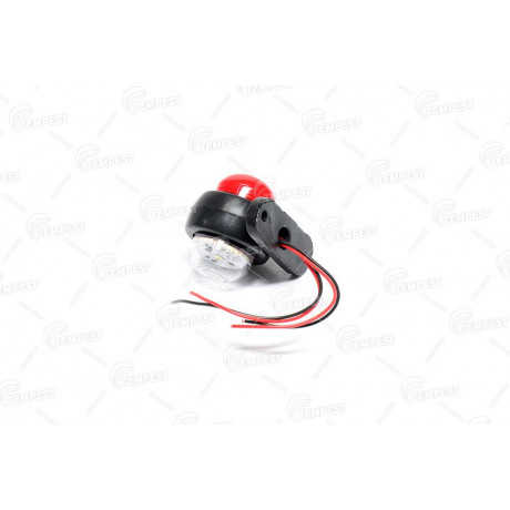 Ліхтар габаритний 24V LED (двоколірний міні) (TEMPEST)