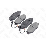 Колодка гальм. диск. Standard Medium (компл. на вісь) IVECO DAILY III 2.3 3.0 06- передн. (RIDER) 