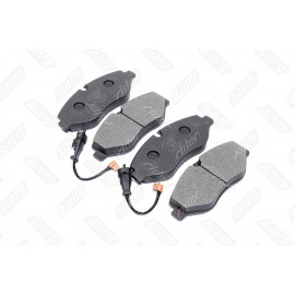 Колодка гальм. диск. Standard Medium (компл. на вісь) IVECO DAILY III 2.3 3.0 06- передн. (RIDER)