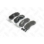 Колодки гальм. диск. (Компл. на вісь) BPW, DAF XF95, IVECO, MB Actros, SAF, SCANIA (RIDER) 