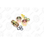 Зєднувач трубки ПВХ прямий різьбовій (Dвнут. = 10мм, М16х1,5) <ДК> 