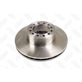 Диск гальмівний MAN F2000 432*45*130 (RIDER)