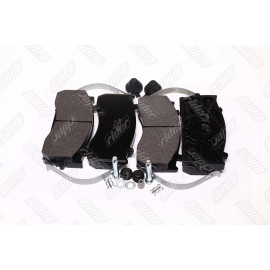 Колодки гальм. диск. (Компл. на вісь) MAN TGL, TGM, MB Atego, Transporter (RIDER)