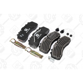 Колодки гальм. диск. (Компл. на вісь) BPW, DAF XF95, IVECO, MB Actros, SAF, SCANIA <ДК>