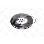 Диск гальмівний STANDARD RENAULT DXI, VOLVO (з монтажним к-том) (RIDER) 