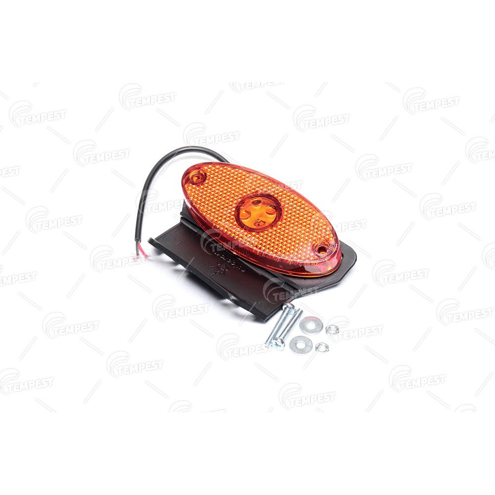 Фонарь габаритный 24V LED желтый (TEMPEST)