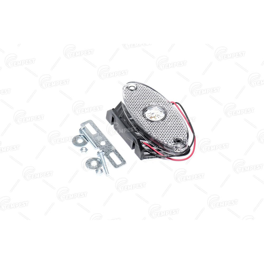 Фонарь габаритный 24V LED белый (TEMPEST)