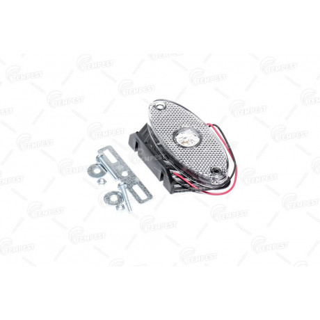 Фонарь габаритный 24V LED белый (TEMPEST)