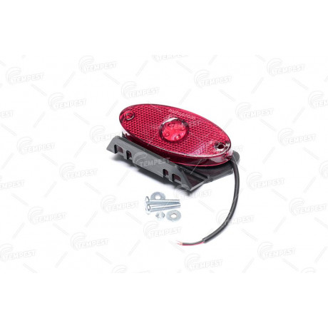 Фонарь габаритный 24V LED красный (TEMPEST)