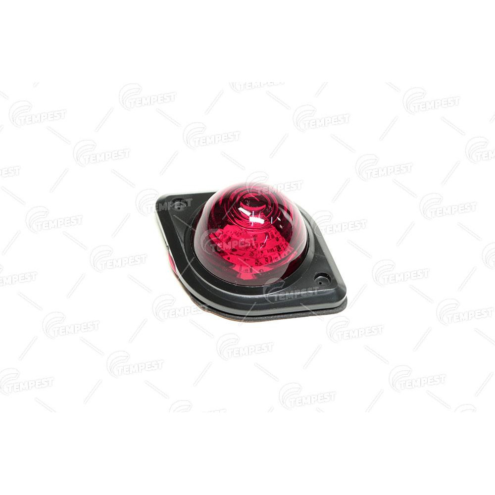 Фонарь габаритный 24V LED красный (TEMPEST)