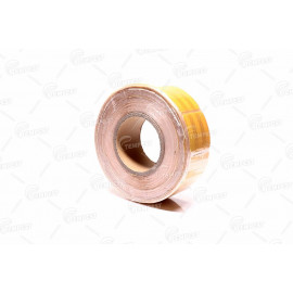 СТРІЧКА-Світловідбиваючі наклейки, для тентів 30М * 50мм Жовта (TEMPEST)