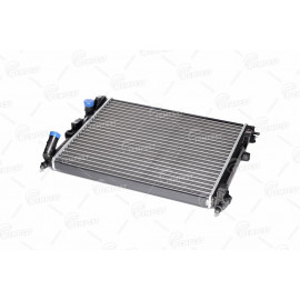 Радіатор охолодження DACIA LOGAN 04- (з сеснс. отв.)  (TEMPEST)