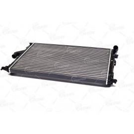 Радіатор охолодження RENAULT LOGAN 08-MT, A/C (TEMPEST)