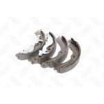 Колодка гальм. барабан. CHERY JAGGI 06-; KIMO 07- задн.  (з рычагами) (RIDER) 