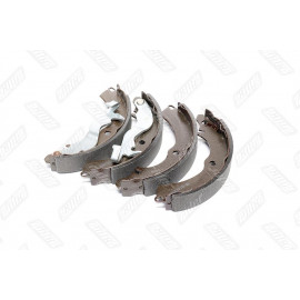 Колодка гальм. барабан. CHERY JAGGI 06-; KIMO 07- задн.  (з рычагами) (RIDER)