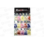 Ароматизатор AXXIS "MIX Cool Balls Bags"  на планшете 15шт (5 ароматов) 