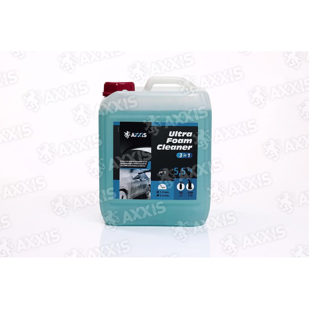 Активная пена AXXIS Ultra Foam Cleaner 3 в 1 (канистра 5л)