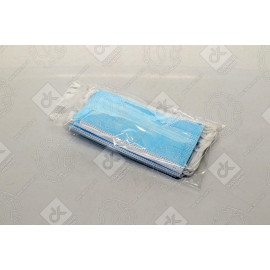 Маска для обличчя захисна (3х сл.) <ДК> (кому-кт 10шт)