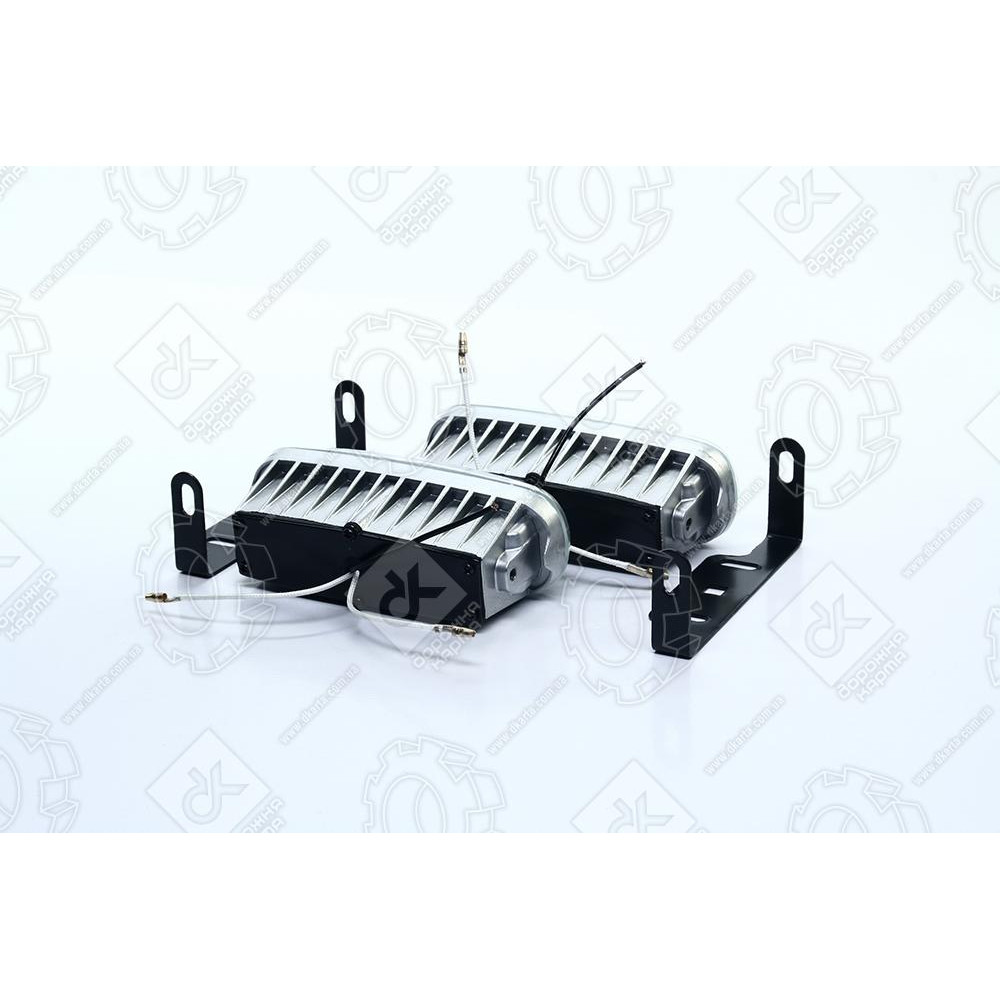 Фары дополнительные белые, H3/12V/55W,135*65mm <ДК>