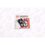 Клеммы аккумуляторные свинцовые, болт с  барашком , 280гр, 2 шт. <ДК> 