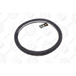 Чохол на руль чорний з перфорацією XXL <ДК> 