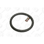 Чохол на руль чорний гладкий М <ДК> 