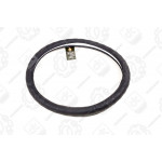 Чохол на руль чорний гладкий XXL <ДК> 