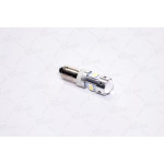 Лампа LED  габарит, панель приладiв, 24V T4W (BA9S) 8SMD CANBUS WHITE <TEMPEST> 