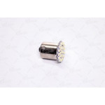 Лампа LED покажчиків поворотів і стоп-сигналів 24V R5W BA15S 22SMD WHITE <TEMPEST> 