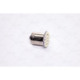 Лампа LED покажчиків поворотів і стоп-сигналів 24V R5W BA15S 22SMD WHITE <TEMPEST>