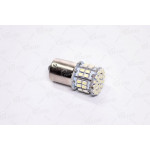 Лампа LED покажчиків поворотів і стоп-сигналів 12V BA15S 50SMD WHITE <TEMPEST> 