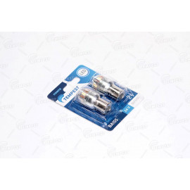 Лампа LED покажчиків поворотів і стоп-сигналів 24V BA15S 15SMD WHITE <TEMPEST>