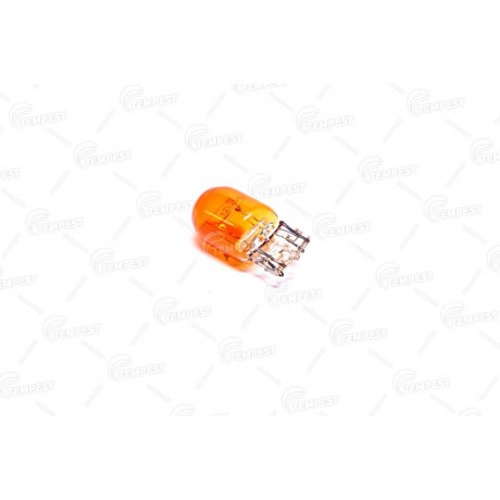 Лампа покажчиків поворотів і стоп сигналів 12V 21 / 5W W3X16q Amber <TEMPEST>