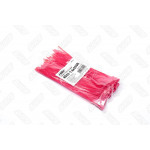 Хомут пластиковий 3.6х200мм. червоний 100шт./уп. <RIDER> 