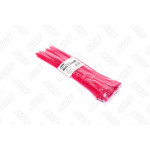 Хомут пластиковий 3.6х300мм. червоний 100шт./уп. <RIDER> 