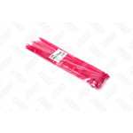 Хомут пластиковий 4.5х400мм. червоний 100шт./уп. <RIDER> 