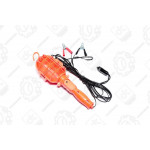 Ліхтар переносний, прикурювач+клеми, 5м., <ДК> 