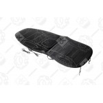 Накидка на сиденье с подогревом черная высокая 12В <ДК> 