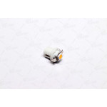 Лампа LED панель приладів, підсвічування кнопок T5B8,5d-02 (1SMD) W1.2W B8.5d тепло біла 12V <TEMPES 