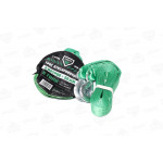 Трос буксирувальний 5т. стрічка 50мм. 5м. С гак, зелений <Armer> 