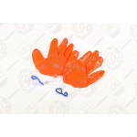 Рукавички робочі прогумовані нейлон підвищеної міцності <ДК> 