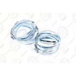 Хомут затяжний оцинкований 110-130мм. Germany-Тип, 1уп./20шт. <ДК> 