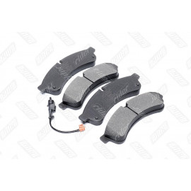 Колодка гальм. диск. TWIN (компл. на вісь) IVECO DAILY III 60C, 65C 05/06- задн. (RIDER)