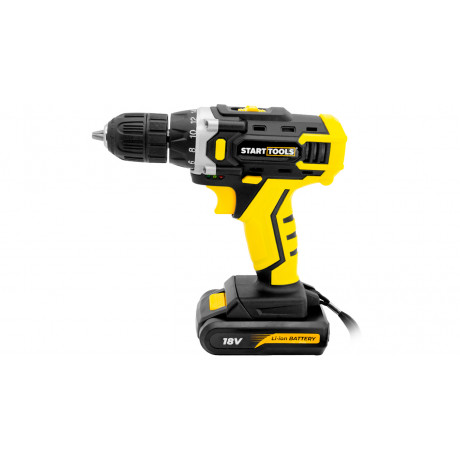 Шуруповерт акумуляторний START TOOLS STD2-18/2