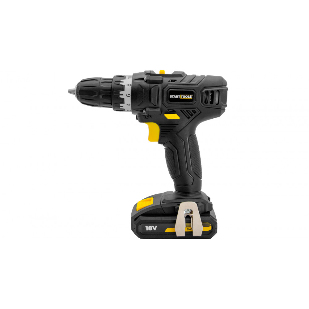 Шуруповерт акумуляторний START TOOLS STD3-18/2